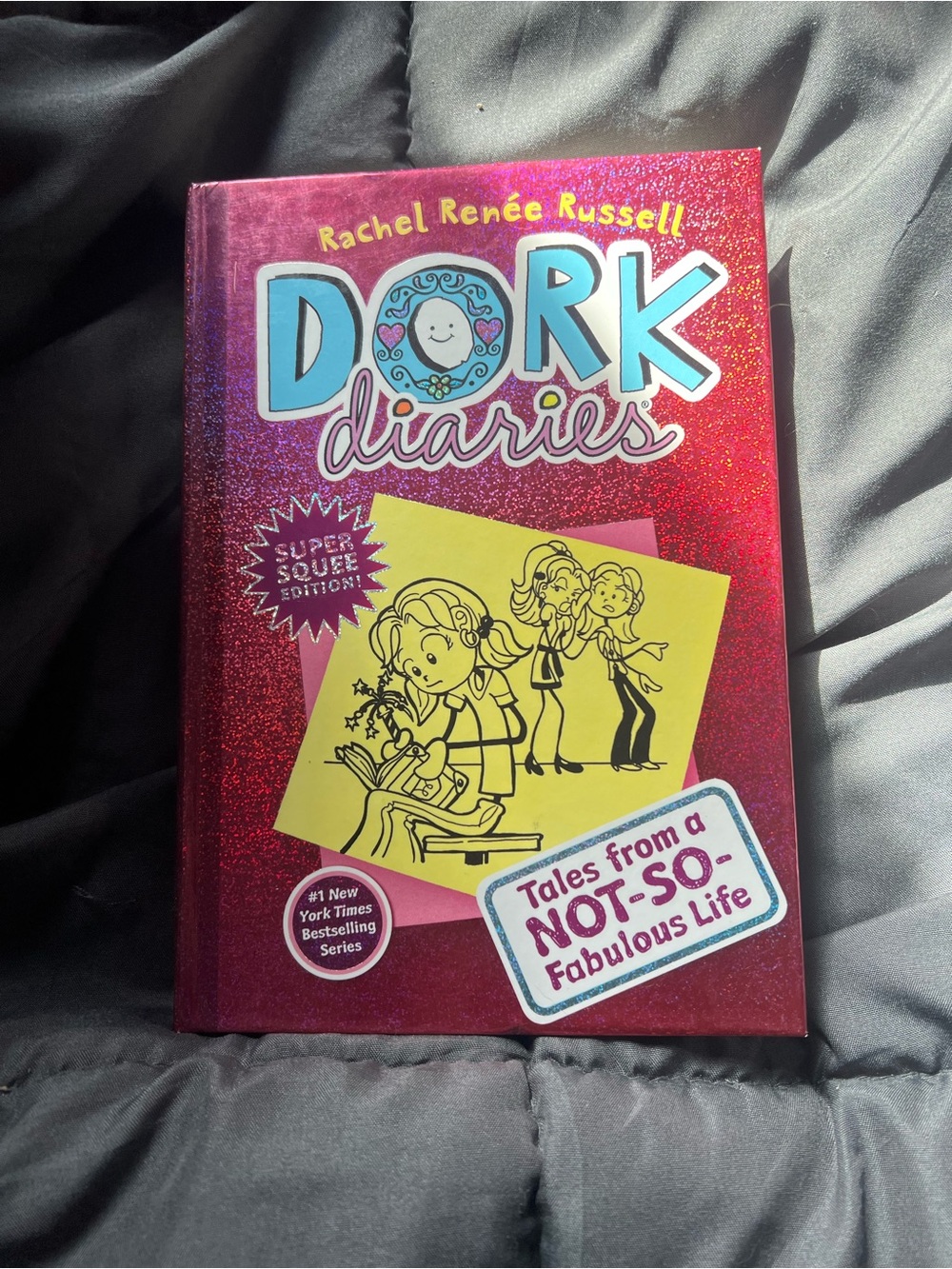 Dork Diaries: Tales from a Not-So-Fabulous Life - Sparkle Pink Hardcover